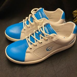 GoBe‎ Spikeless Golf Shoes, Blue/White,Size:5
